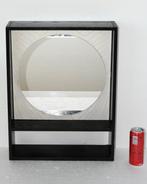 Miroir mural- Miroir mural vintage en bois avec étagère de