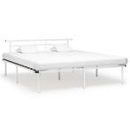 vidaXL Bedframe metaal wit 180x200 cm, Huis en Inrichting, Slaapkamer | Bedden, Verzenden, Nieuw