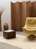 Fauteuil - „Tulp“ - Leder - draaistoel, Antiquités & Art