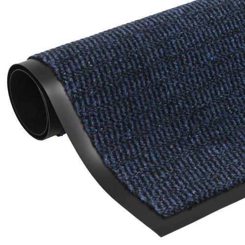 vidaXL Deurmat getuft 60x180 cm blauw, Tuin en Terras, Deurmatten, Nieuw, Verzenden