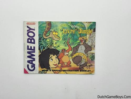 Gameboy Classic - Le Livre de la Jungle - FRA - Manual, Games en Spelcomputers, Games | Nintendo Game Boy, Gebruikt, Verzenden