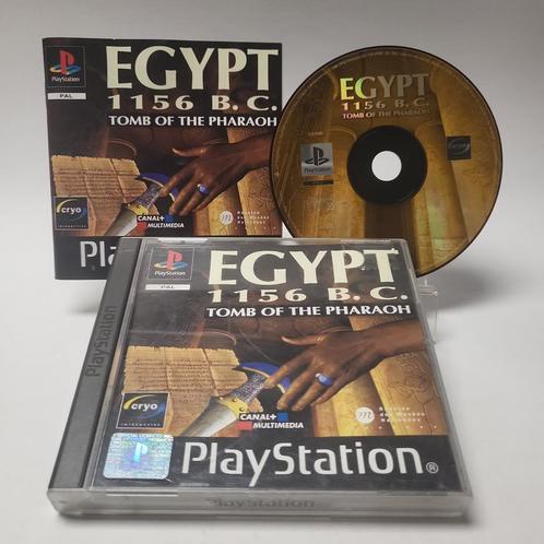 Egypt 1156 B.C. Tomb of Pharaoh PS1, Games en Spelcomputers, Games | Sony PlayStation 1, Zo goed als nieuw, Ophalen of Verzenden