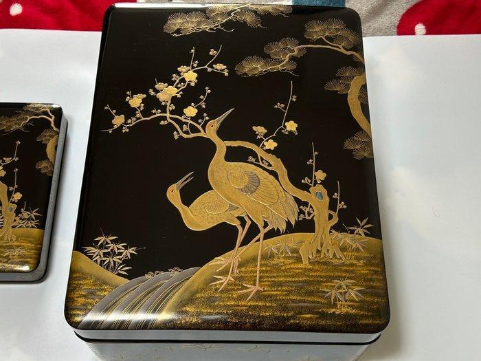 Suzuribako  (writing box) and Bunko - Tosa, Antiquités & Art, Antiquités | Autres Antiquités