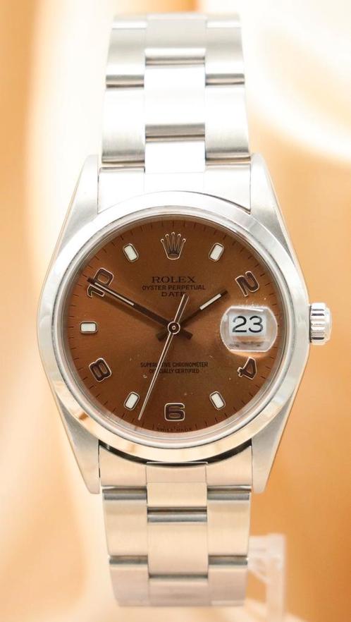 Rolex Datejust 34 15200 uit 2000, Bijoux, Sacs & Beauté, Montres | Femmes, Envoi