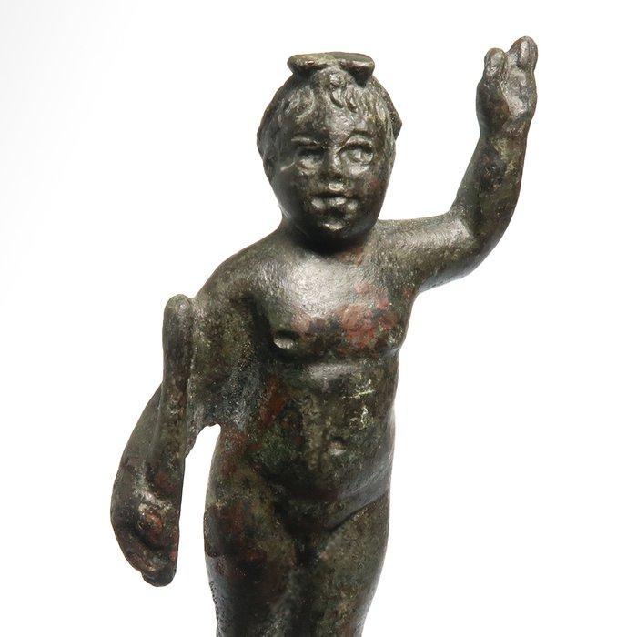 Oud-Romeins Brons Beeld van Cupido Eros, Antiek en Kunst, Antiek | Overige Antiek