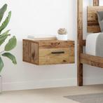 vidaXL Nachtkastje Oud hout 35 x 35 x 20 cm Bewerkt hout, Huis en Inrichting, Verzenden, Nieuw