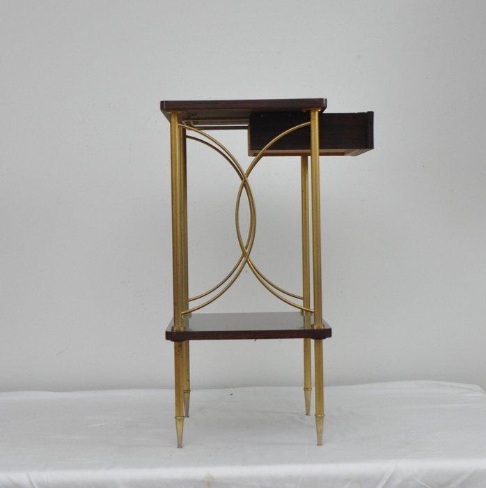 Tafel - Hout, Messing, Antiek en Kunst, Kunst | Designobjecten