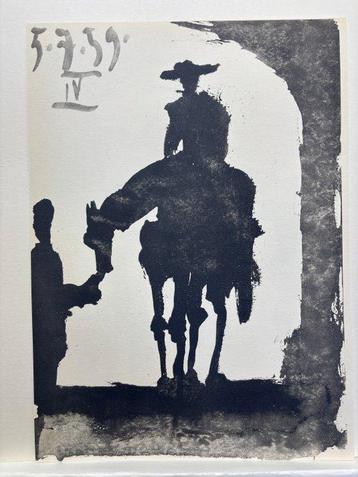 Pablo Picasso (1881-1973) - Toreros 5.7.59. ( IV )