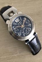 Bovet - Sportster 40mm Blue grey arabic numerals with box. -, Nieuw