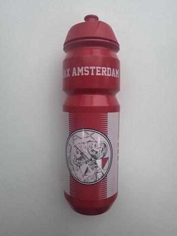 Ajax Bidon Rood/Wit Oud Logo - Ajax Waterfles - Ajax beschikbaar voor biedingen