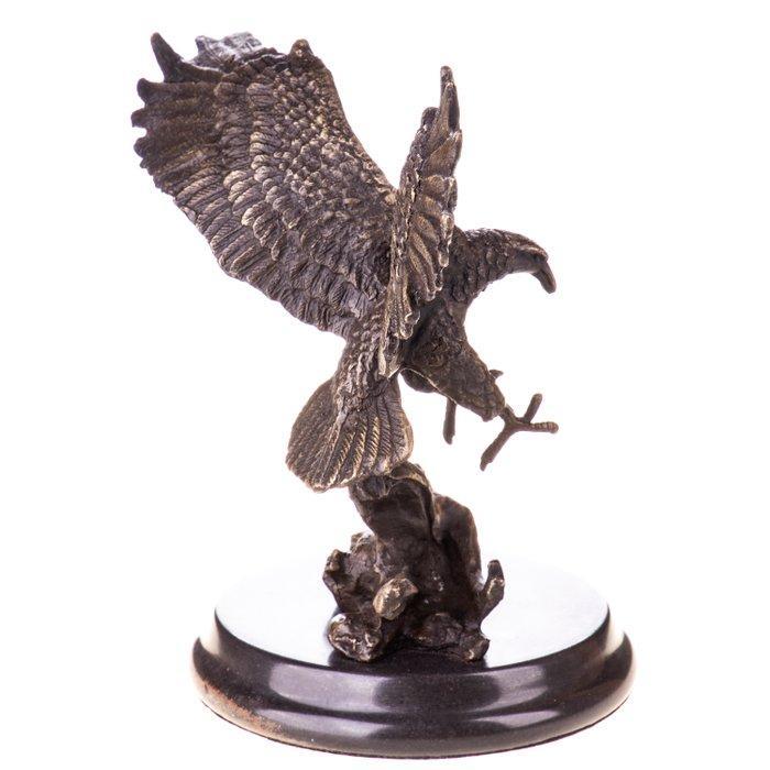 Figure - Bronze Adler Statue Königsadler Eagle Skulptur, Antiek en Kunst, Curiosa en Brocante