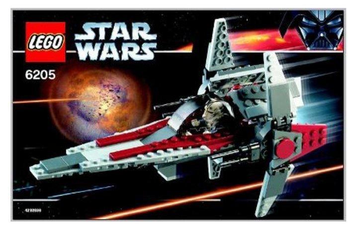 Lego Set - 6205 - Star Wars - V-wing Fighter - SHIPPING 10, Kinderen en Baby's, Speelgoed | Duplo en Lego