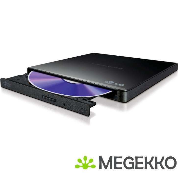 LG DVD Rewriter Extern GP57EB40.AUAE10B Zwart, Computers en Software, Overige Computers en Software, Nieuw, Verzenden