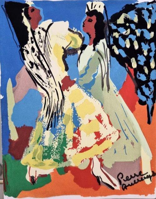 Pierre Ambrogiani (1907-1985) - Les danseuses andalouses, Antiek en Kunst, Kunst | Schilderijen | Klassiek