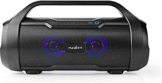 Nedis Bluetooth Party Boombox - 6 uur - 2.0 - 120 W - Med..., Télécoms, Émetteurs & Récepteurs, Envoi
