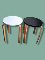 Tabouret (2) - Bois - Tabouret E60 à 4 pieds