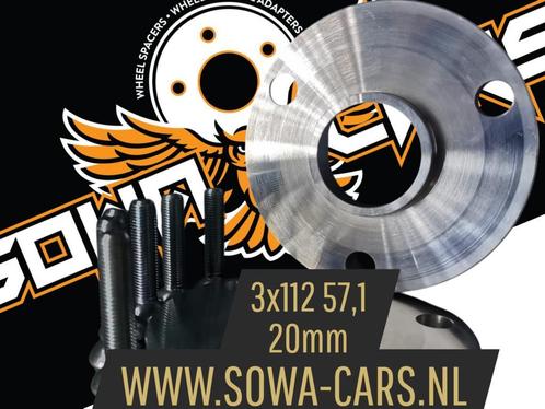 Spacers 20mm Smart Fortwo 3x112 57.1 4x100 60.1, Auto diversen, Tuning en Styling, Ophalen of Verzenden
