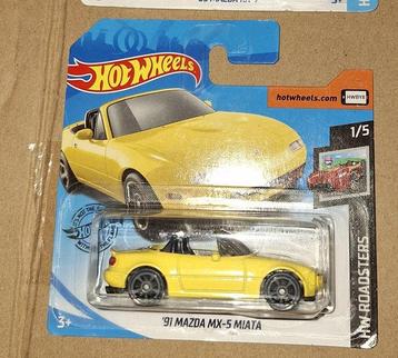 Hot Wheels 1:64 - Voiture miniature (9) - Hot Wheels JDM - 9, Nieuw