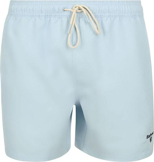 Barbour Zwemshort Logo Lichtblauw maat Maat 52/54 (L) Heren, Kleding | Heren, Broeken en Pantalons, Nieuw, Maat 52/54 (L), Verzenden