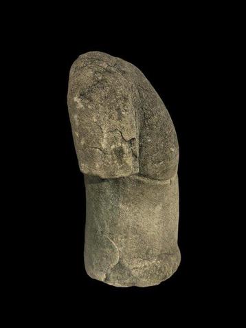 Asiatique ancien Grès Torso de Bouddha dAyutthaya. Vers le