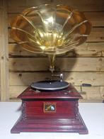 His Masters Voice - Repro 78 RPM Grammofoon, Antiek en Kunst