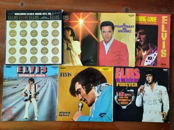 Elvis Presley - 7 x Album including 1 x 4 LP Box and 1 x