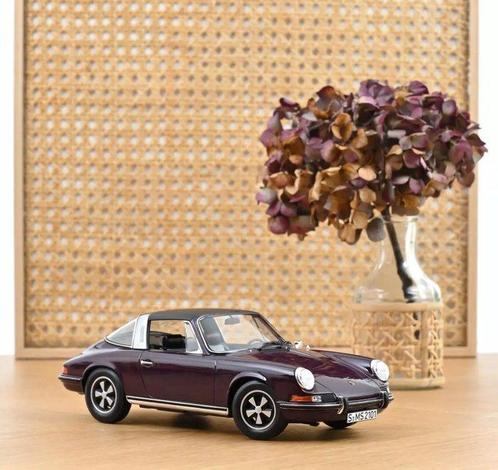 Norev 1:18 - Model sportwagen - Porsche 911 E targa - 1971, Hobby en Vrije tijd, Modelauto's | 1:5 tot 1:12