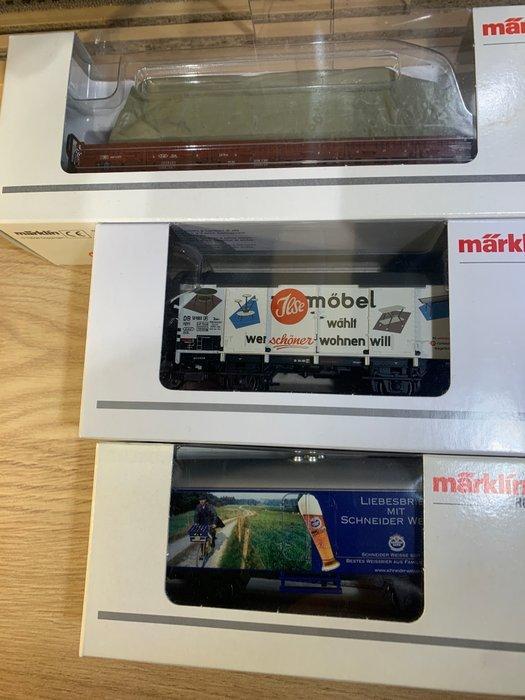 Märklin H0 - Modeltrein goederenwagon (6) - DB, Hobby en Vrije tijd, Modeltreinen | H0