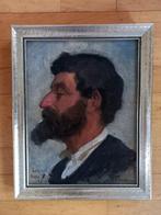 École italienne (XIX) - Portrait eines baertigen Roemers, Antiek en Kunst