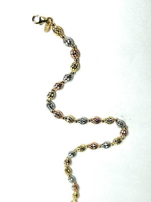 Armband - 18 karaat Geel goud, Roségoud, Witgoud, Handtassen en Accessoires, Armbanden