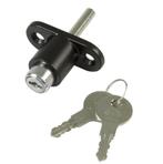 AMIG cilinder drukslot zwart, Nieuw, Overige materialen, Klink of Kruk