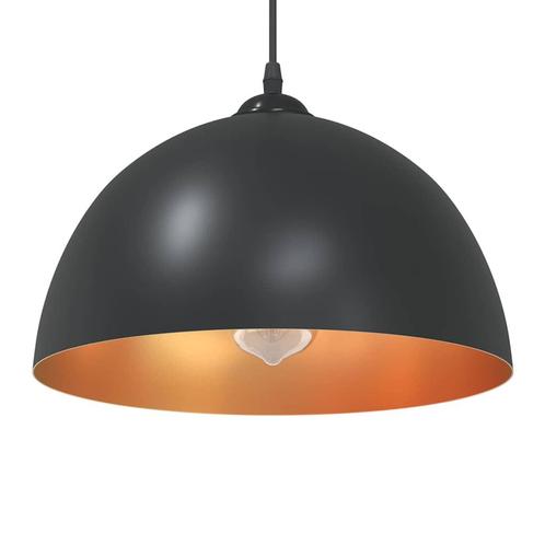 vidaXL Hanglampen 2 st In hoogte verstelbaar E27 30 cm, Huis en Inrichting, Lampen | Overige, Nieuw, Verzenden