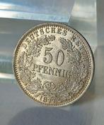 Duitsland, keizerrijk. 50 Pfennig 1877 E. RARE, Timbres & Monnaies