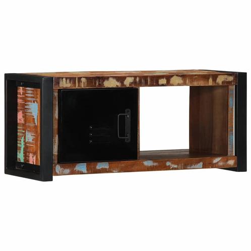 vidaXL Tv-meubel 80x30x35 cm massief gerecycled hout, Huis en Inrichting, Kasten |Televisiemeubels, Nieuw, Verzenden