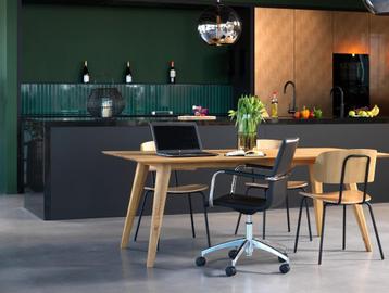 Vergaderstoelen ruim aanbod uit voorraad leverbaar!, Huis en Inrichting, Bureaustoelen, Verzenden, Zwart, Nieuw, Bureaustoel
