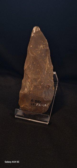 Neolithisch Vuursteen Poignard biface, silexmes uit het, Antiek en Kunst, Antiek | Overige Antiek