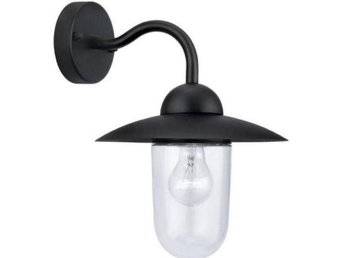 Veiling - Eglo 30155 buitenlamp wandlamp zwart, Tuin en Terras, Buitenverlichting