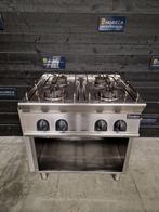 Tecnoinox fornuis 4-pits | zware branders | gas, Gebruikt