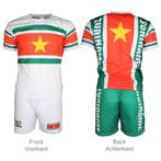 Suriname Vlag Voetbal Sport T-shirt + Broek Set Tenue, Nieuw