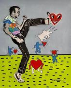 Quiona+ - ‘Keith Haring Plays with His Icons’ XXL (No, Antiek en Kunst, Kunst | Schilderijen | Modern