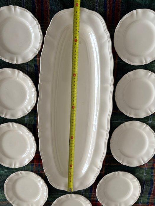 Digoin Sarreguemines - Tafelservies (10) - IJzersteen, Antiek en Kunst, Antiek | Meubels | Tafels