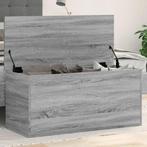 vidaXL Opbergbox 100x42x46 cm bewerkt hout grijs sonoma, Huis en Inrichting, Verzenden, Nieuw