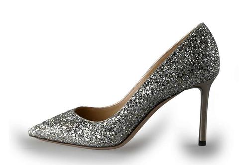 Jimmy Choo Pumps in maat 39 Zilver | 5% extra korting, Kleding | Dames, Schoenen, Overige kleuren, Zo goed als nieuw, Pumps, Verzenden