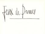 Bernard Buffet (1928-1999) - Jeux de Dames