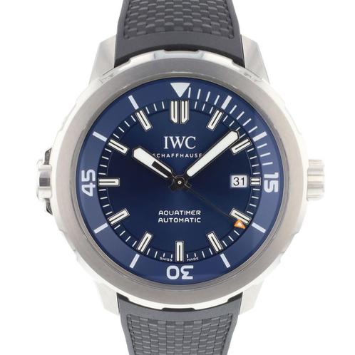 IWC Aquatimer IW329005 uit 2018, Bijoux, Sacs & Beauté, Montres | Hommes, Envoi