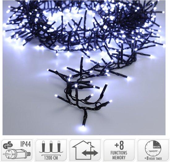 2dekans | Maxi Cluster Kerstverlichting - 800 led - 12m -, Diversen, Kerst, Ophalen of Verzenden