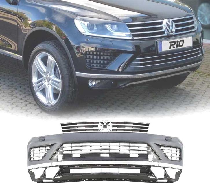 Pare Chocs Frontal Pour Volkswagen Vw Touareg 14-17, Auto-onderdelen, Carrosserie, Verzenden
