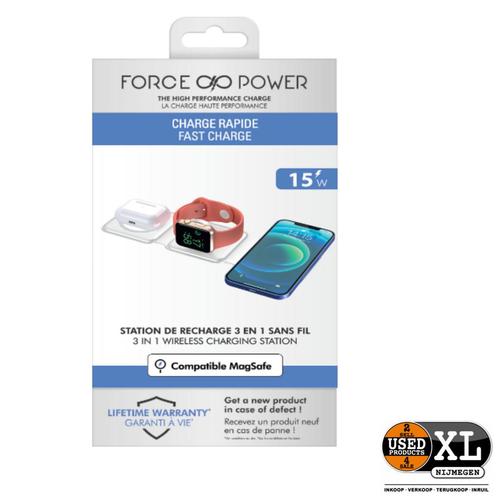 Force Power Connected - Draadloos Oplaadstation - 15 Watt..., TV, Hi-fi & Vidéo, Chargeurs, Enlèvement ou Envoi