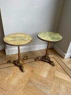 Tables gigognes (2) - Hollywood - Bois, Celluloïd, Fer, Huis en Inrichting, Nieuw