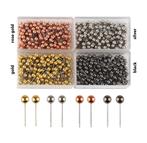 Doosje met kleine punaises (4x15 mm, 200 stuks in een doosj, Verzenden, Nieuw